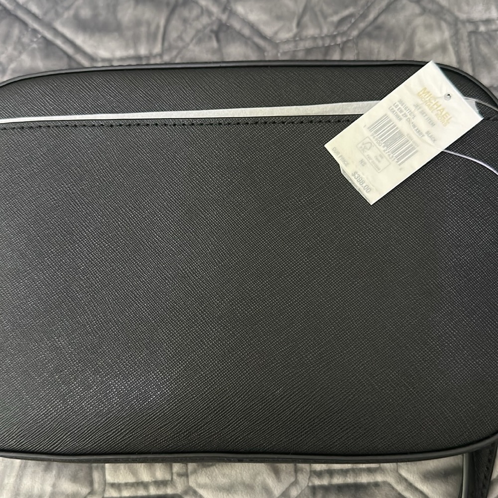 Michael kors black gold chain crossbody- New - Picture 7 of 10